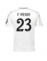 Moške Nogometnih dresov Real Madrid Ferland Mendy #23 Domači 2024-25 Kratki rokavi